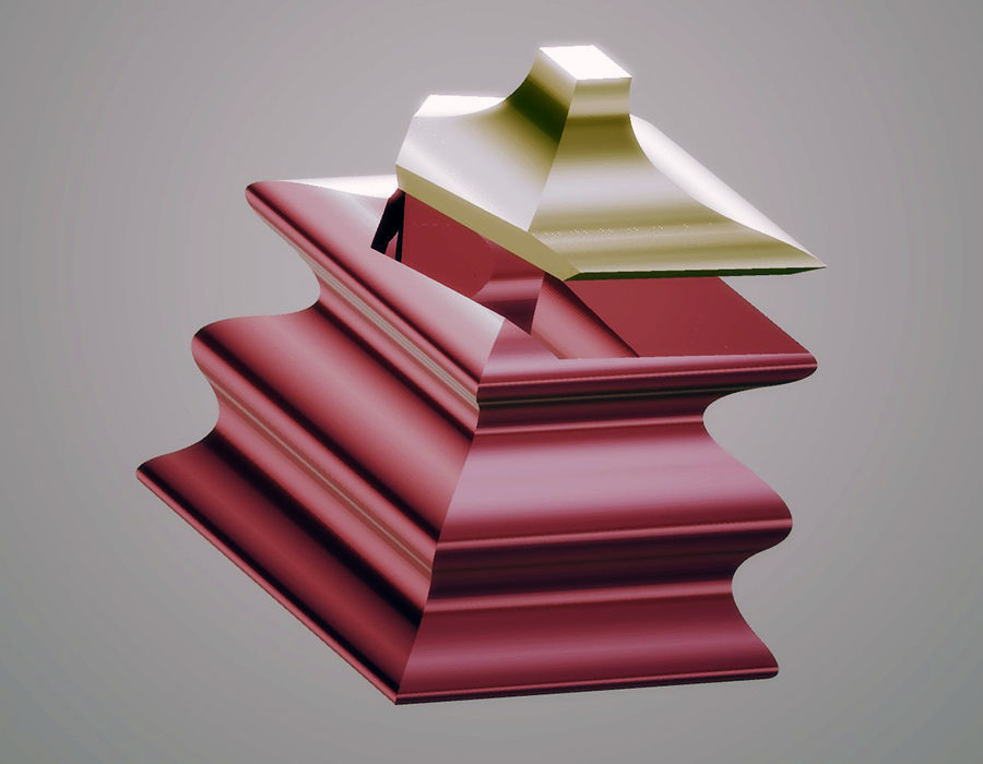 Keepsake Box with Lid 3D print model_4