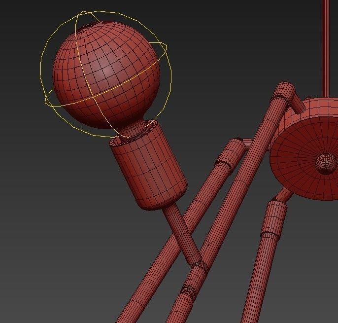 Colorado Chandelier 3D model_8