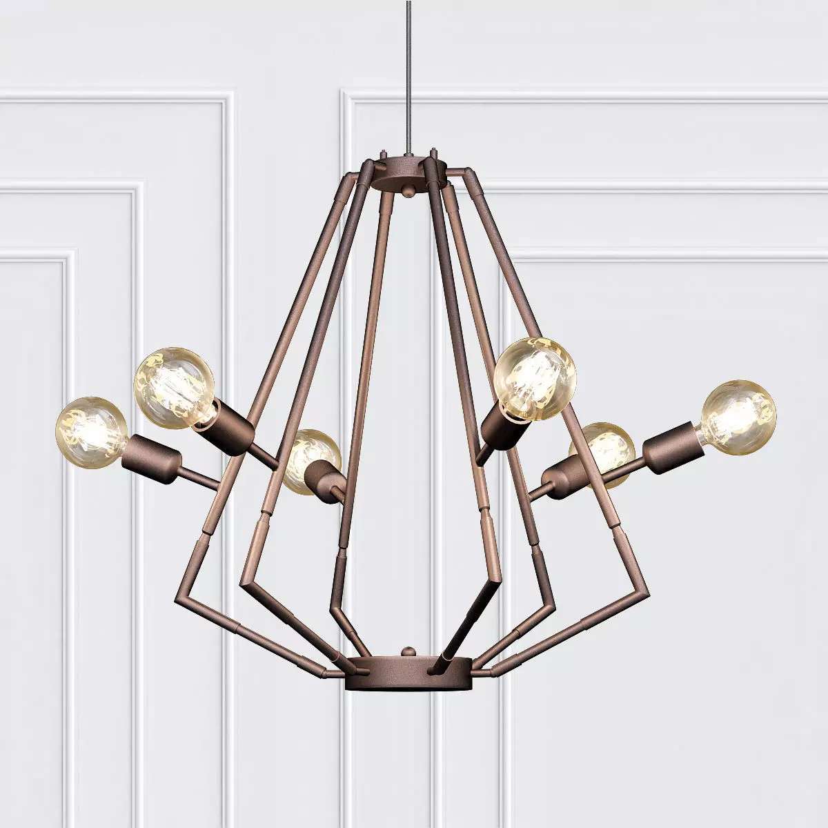 Colorado Chandelier 3D model_0