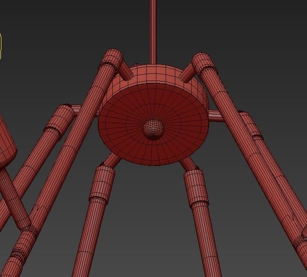 Colorado Chandelier 3D model_7