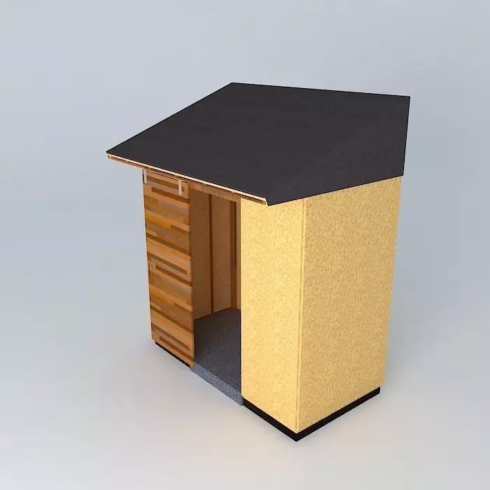 Garden Shed Free 3D model