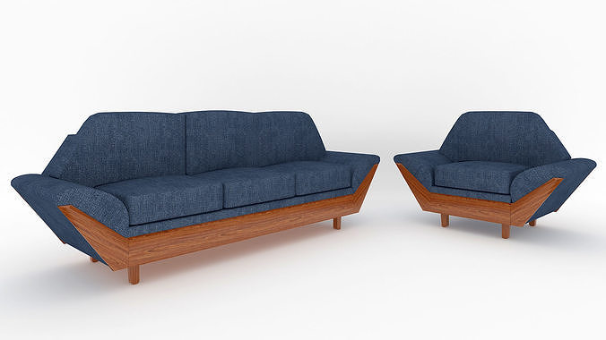 Classic Sofa 3D model