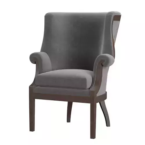 RH JULES WING BACK CHAIR