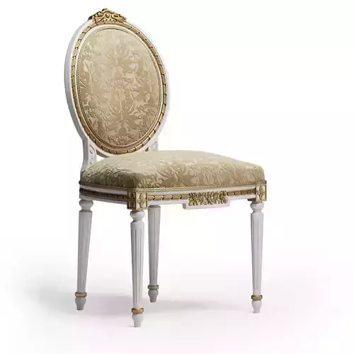Angelo Cappellini Degas Chair art 724 3D model