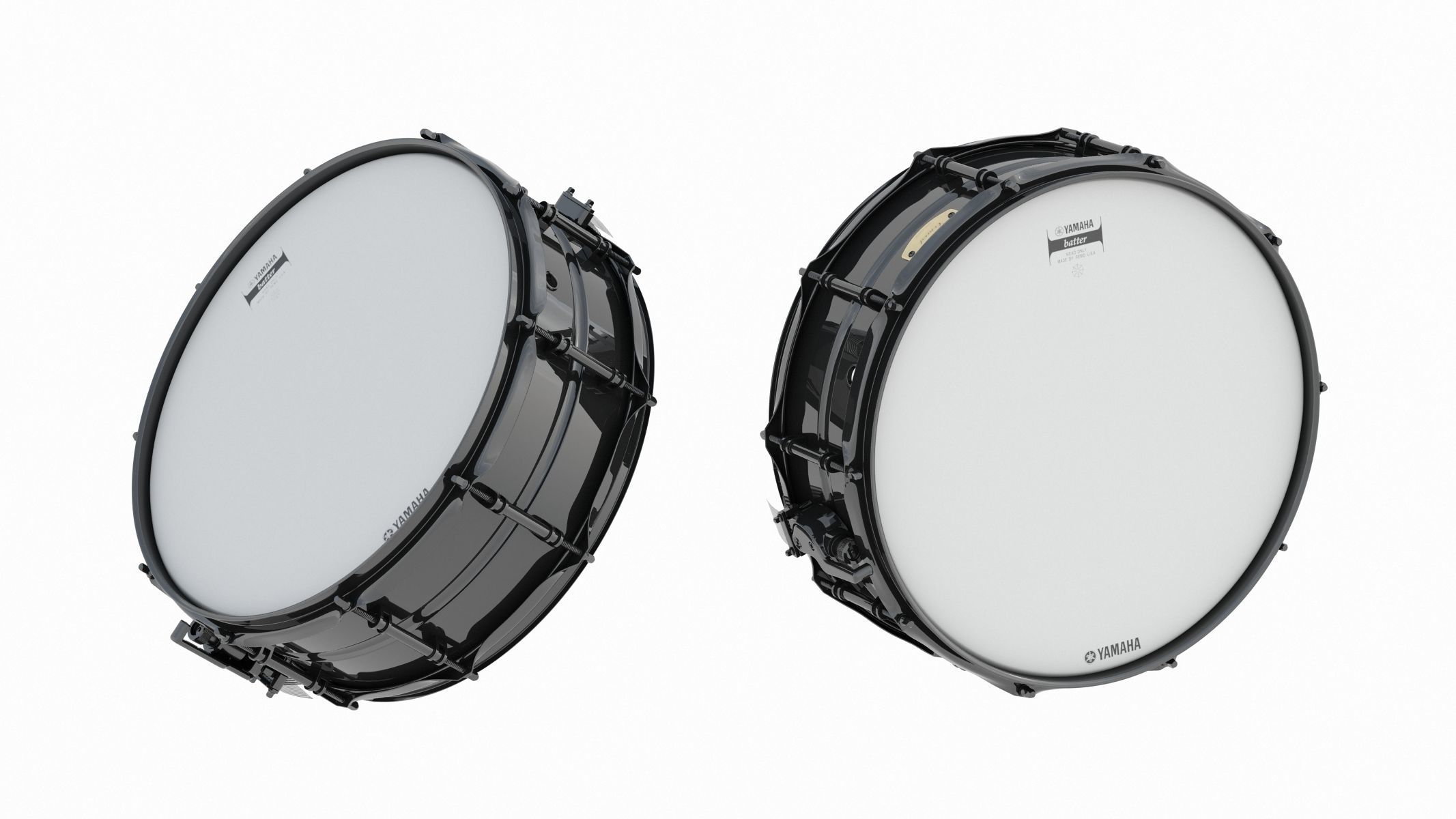 Yamaha Percussion Snare Drum CSS-A Series 3D model_9