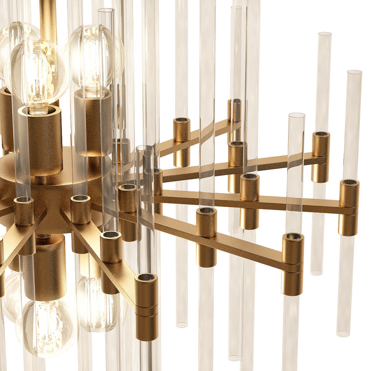 Quebec Chandelier 3D model_1