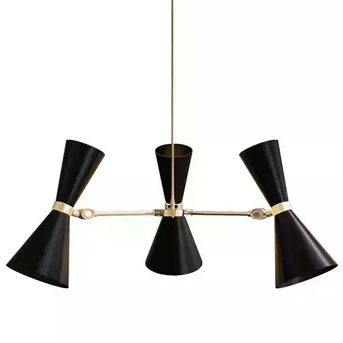 Cairo Five Arm Contemporary Chandelier
