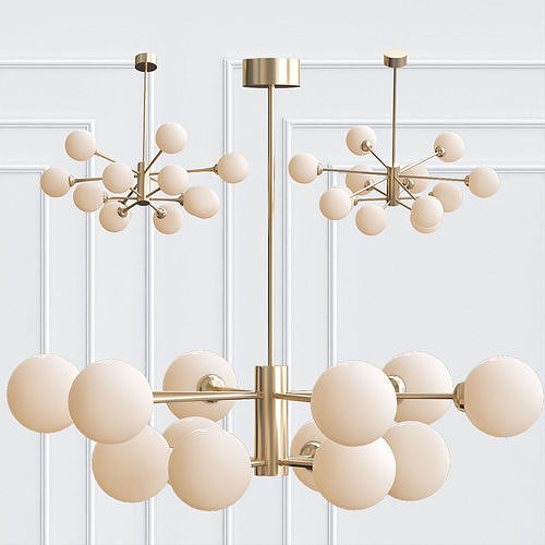Karrington Chandelier 3D model