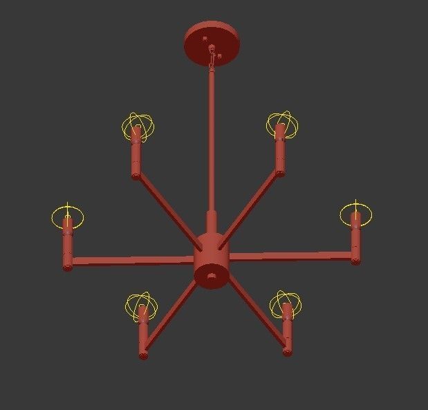 Erzo Chandelier 3D model_6