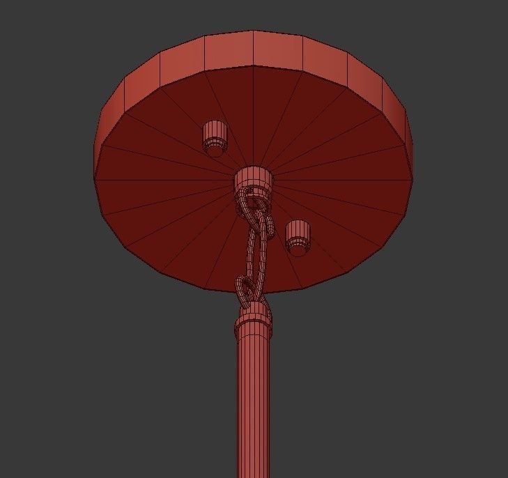 Erzo Chandelier 3D model_2