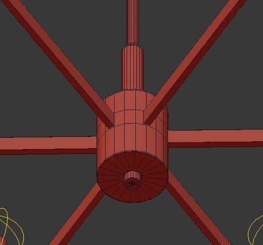 Erzo Chandelier 3D model_3