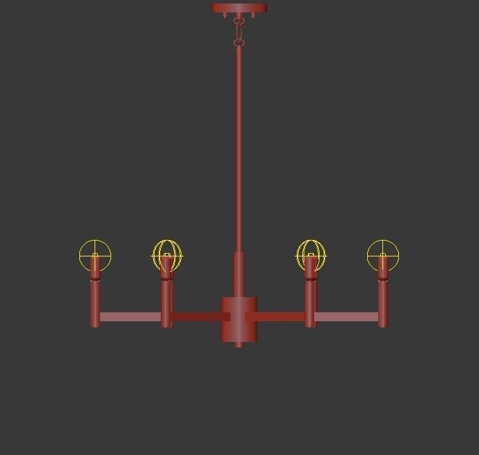Erzo Chandelier 3D model_5