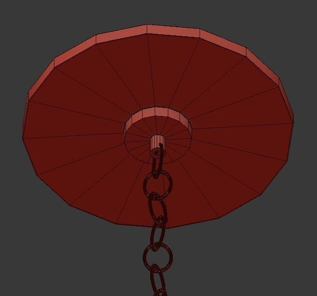 Double Cirque Chandelier 3D model_4