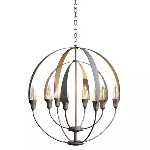 Double Cirque Chandelier