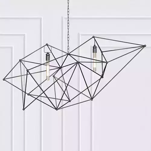 Maquette Double Chandelier