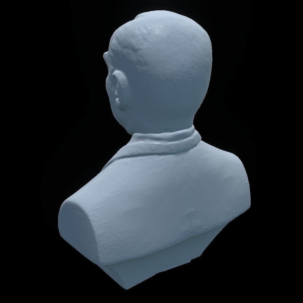 Ataturk Bust 3D Print Ready Model 3D print model_2