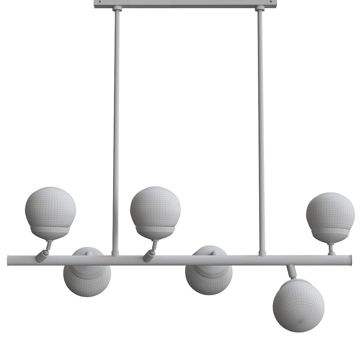 Wahlburg Chandelier 3D model_1