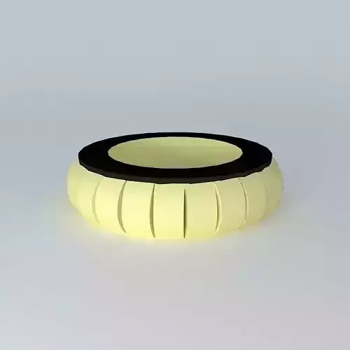 Circular bar counter Free 3D model
