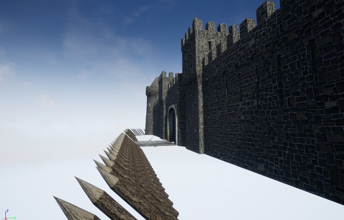 Medieval castle 3D model_20