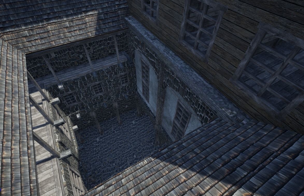 Medieval castle 3D model_14