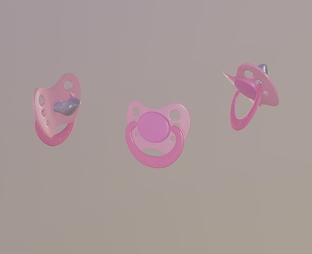 Pacifier 3D model