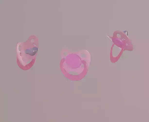 Pacifier 3D model