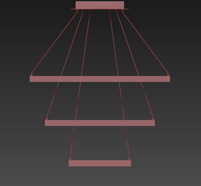 Quad Pendant 3D model_6