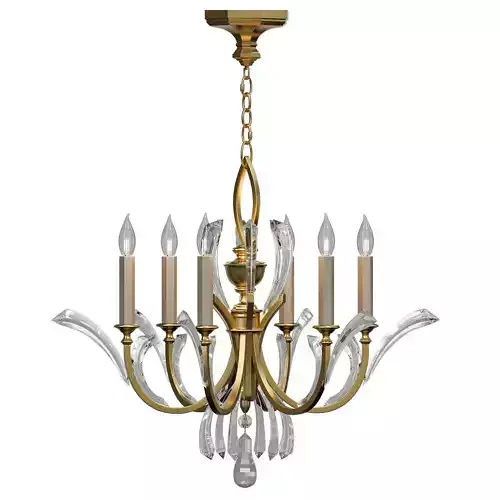 Fine Art Lamps Beveled Arcs Gold