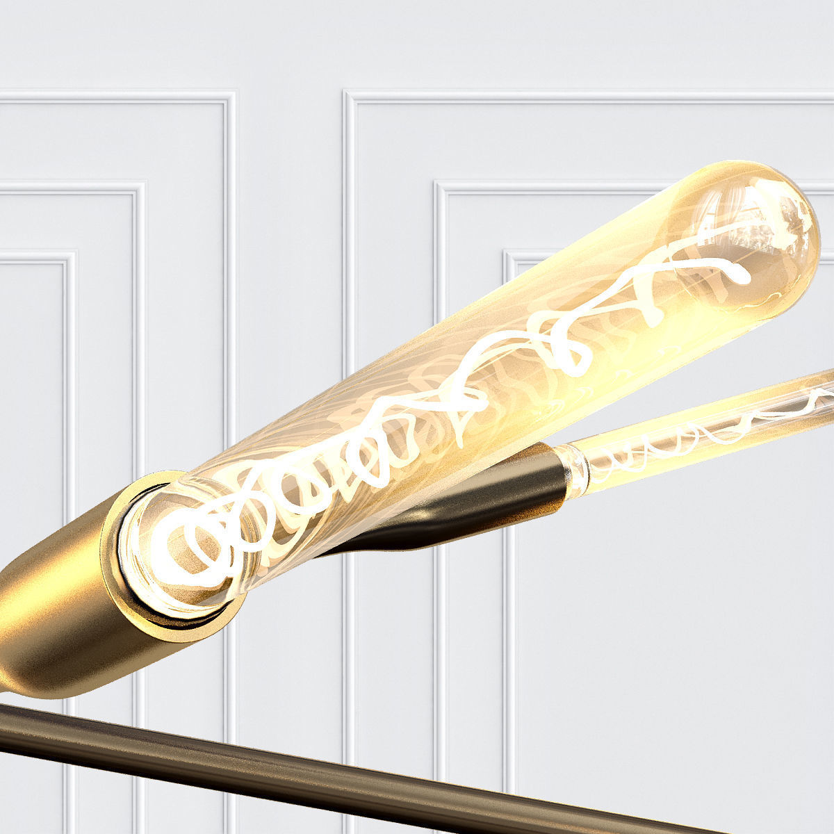 Sorenthia Triple Chandelier by Studio Dunn 3D model_1