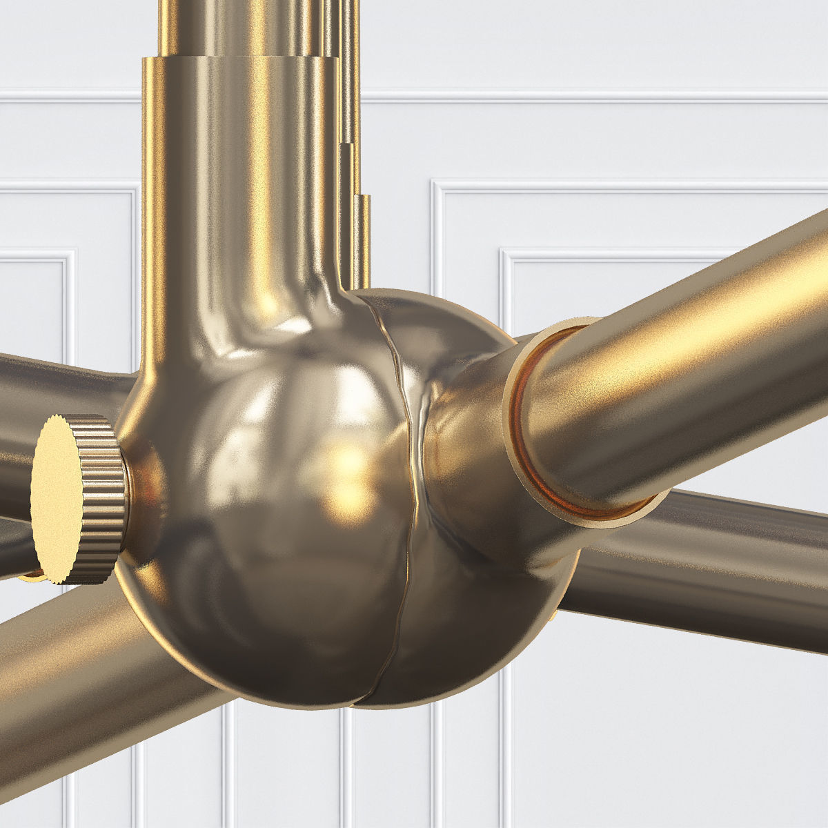 Sorenthia Triple Chandelier by Studio Dunn 3D model_2