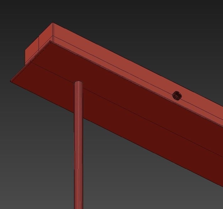 Sorenthia Triple Chandelier by Studio Dunn 3D model_6