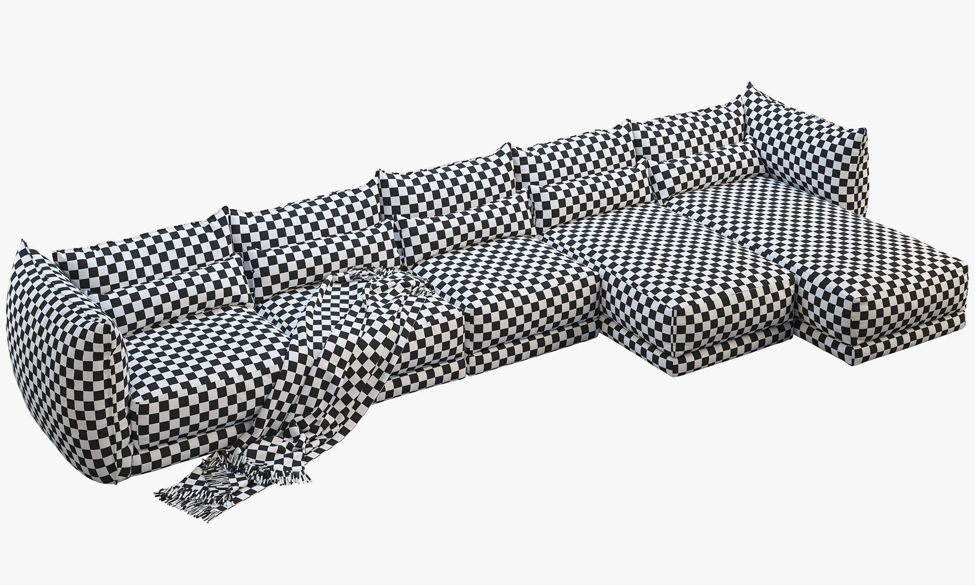 Montauk Jane fabric sofa 3D model_5