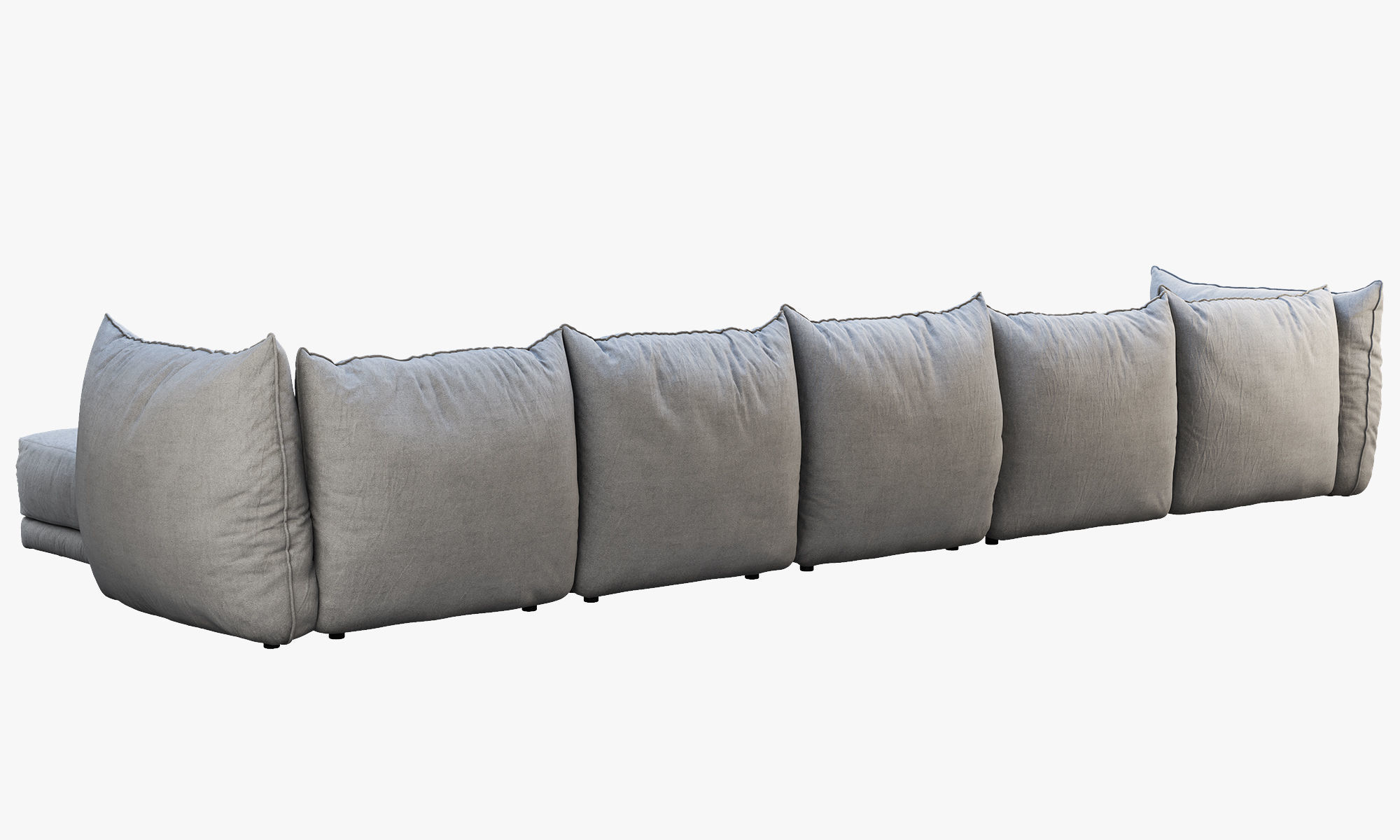 Montauk Jane fabric sofa 3D model_12