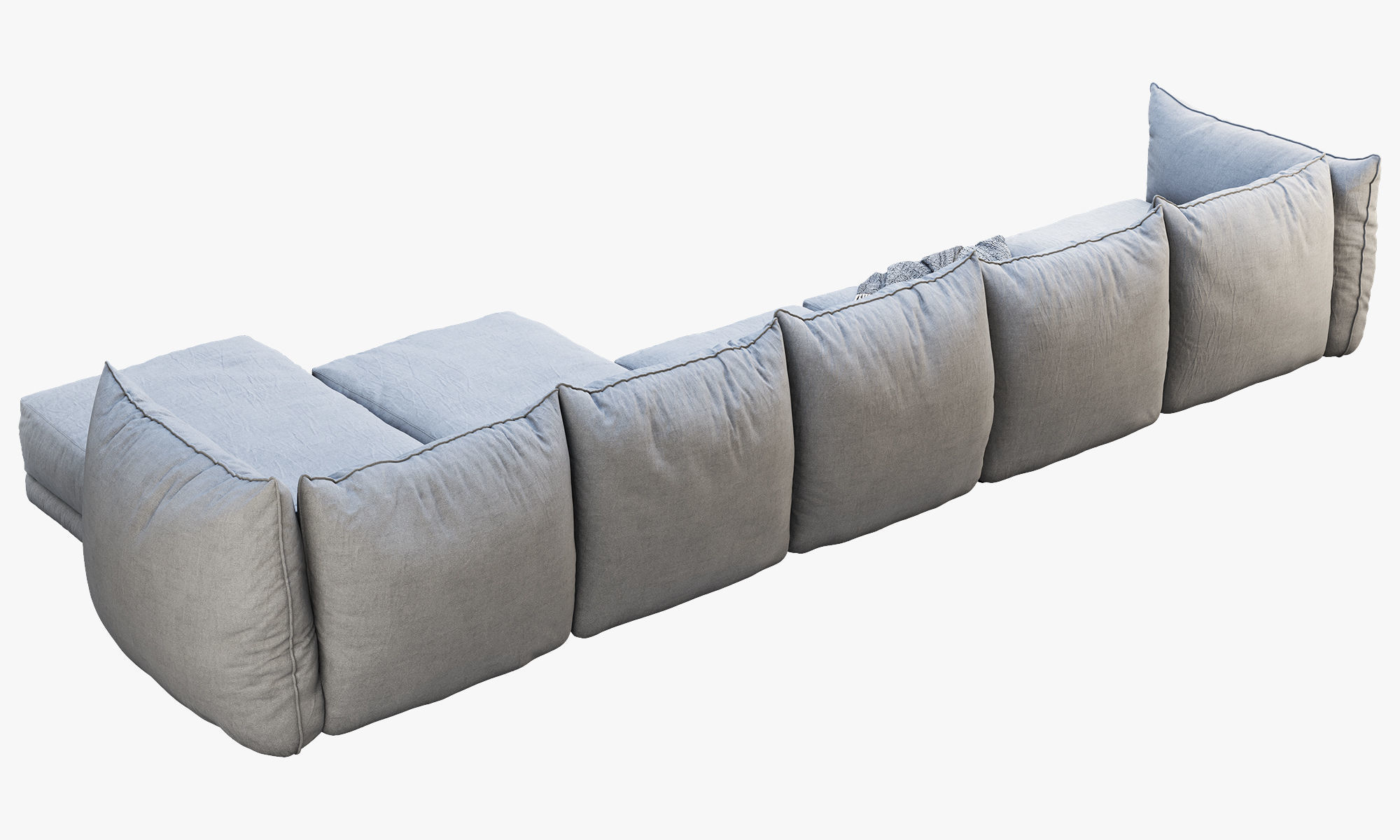 Montauk Jane fabric sofa 3D model_13