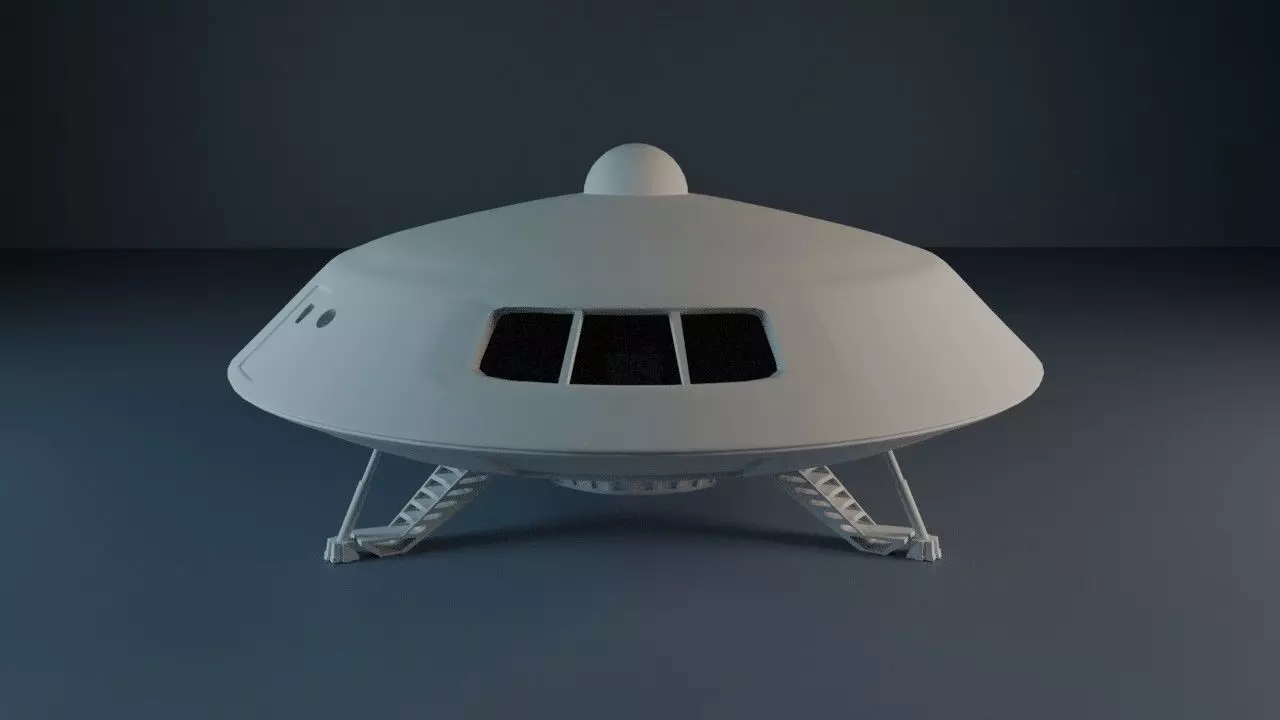Jupiter 2 spacecraft 3D print model_0