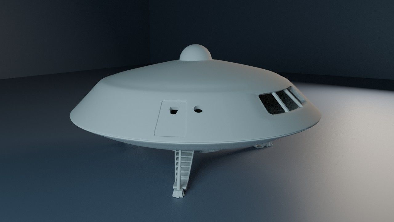 Jupiter 2 spacecraft 3D print model_1