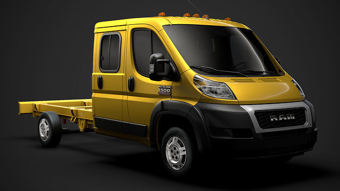 Ram Promaster Truck Crew Cab 4035XL WB 2020 3D model