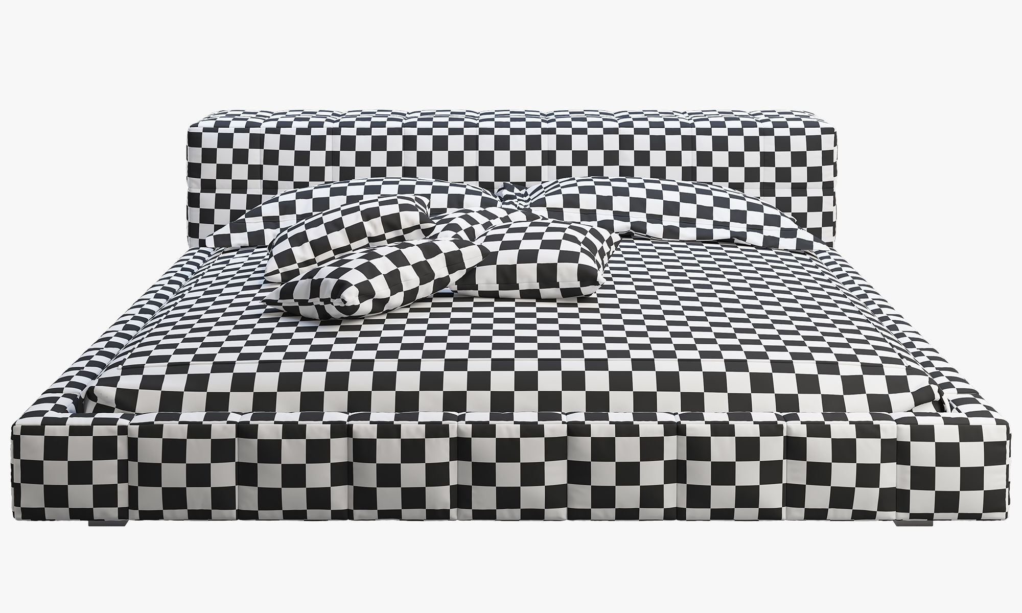 Bonaldo Squaring bed 3D model_11