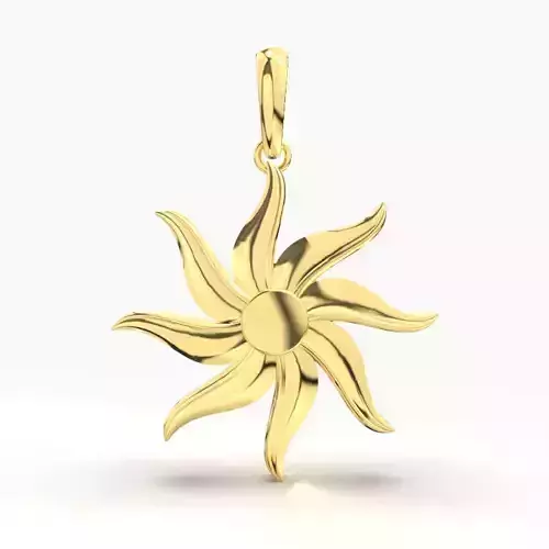 GOLD PENDANT 3D print model