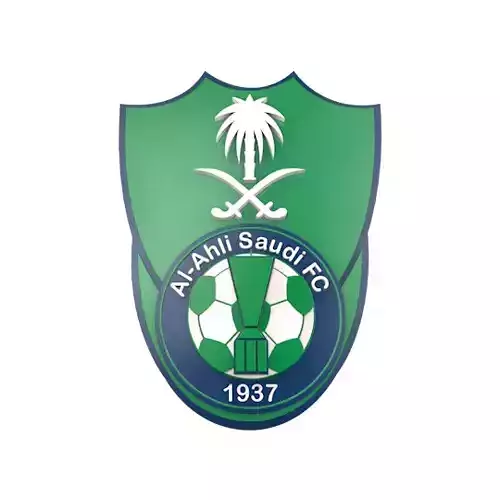 Al Ahly Football Club 3D Logo - KSA Saudi Arabia Low-poly 3D model