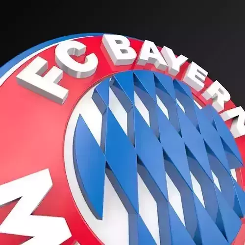 Bayern Munich Football Club FC 3D LOGO