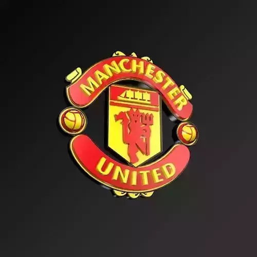 Manchester United Football Club FC 3D LOGO