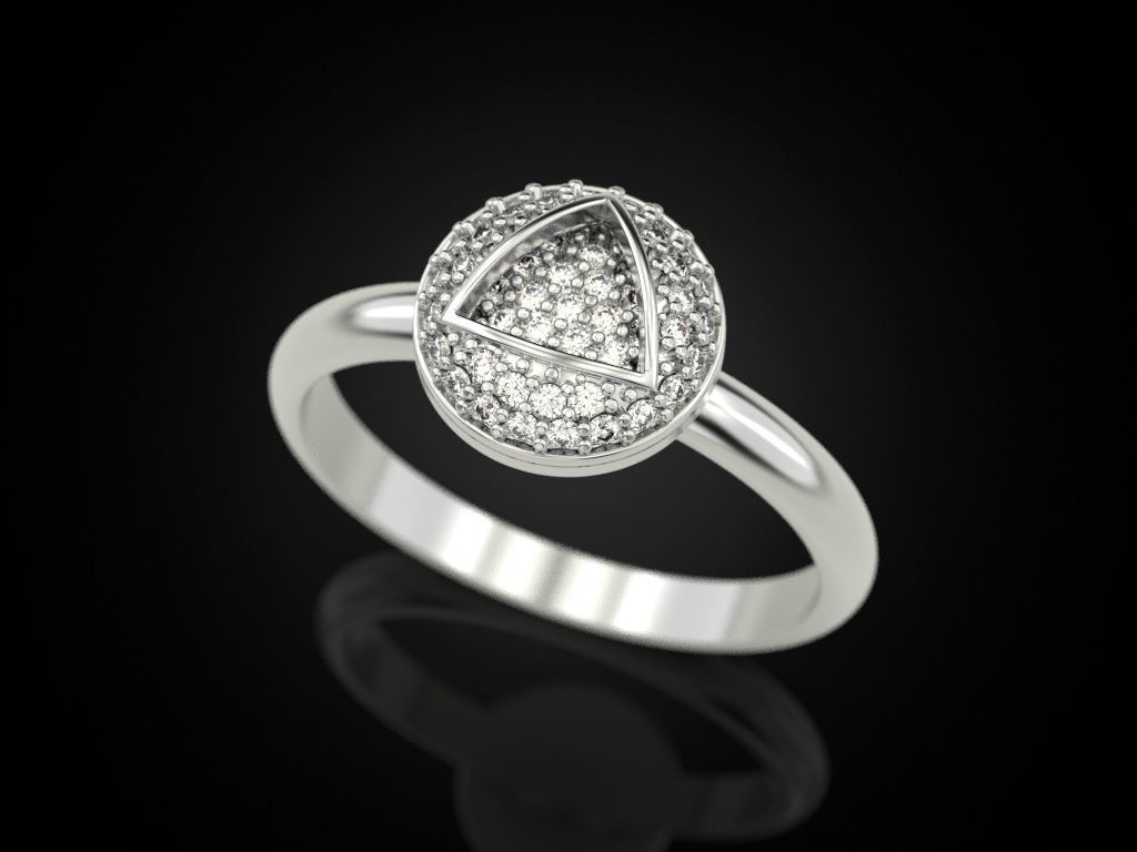 Adorable Rings 3 Ring5 3D print model_9