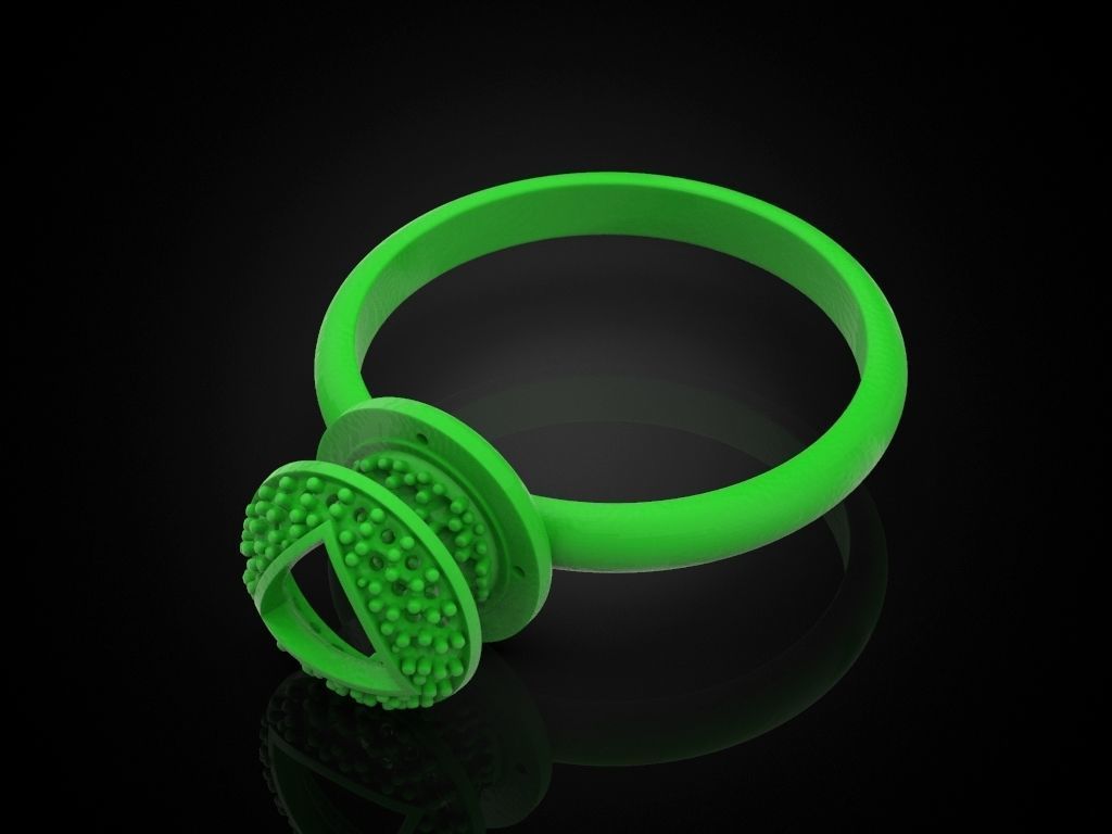 Adorable Rings 3 Ring5 3D print model_4