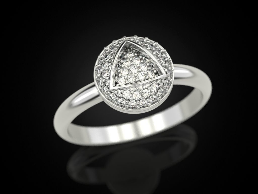 Adorable Rings 3 Ring5 3D print model_3