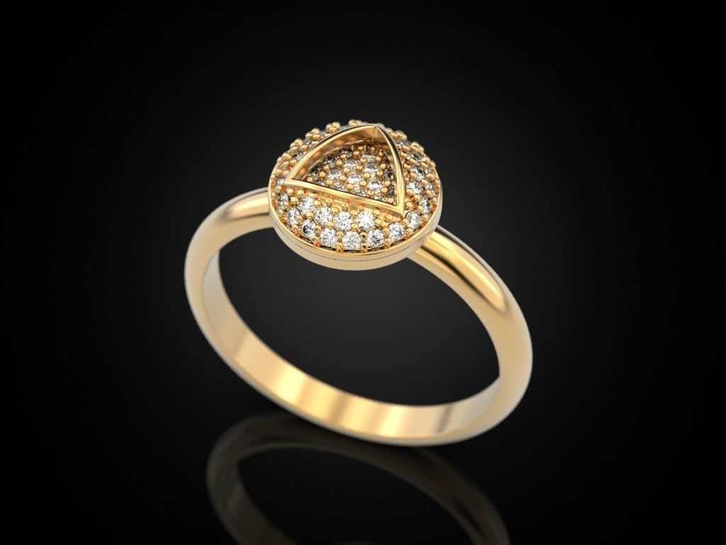 Adorable Rings 3 Ring5 3D print model_13