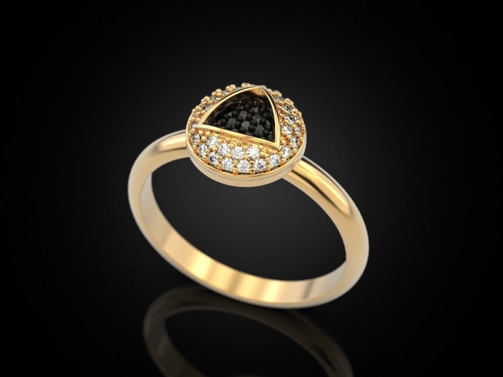 Adorable Rings 3 Ring5 3D print model_12