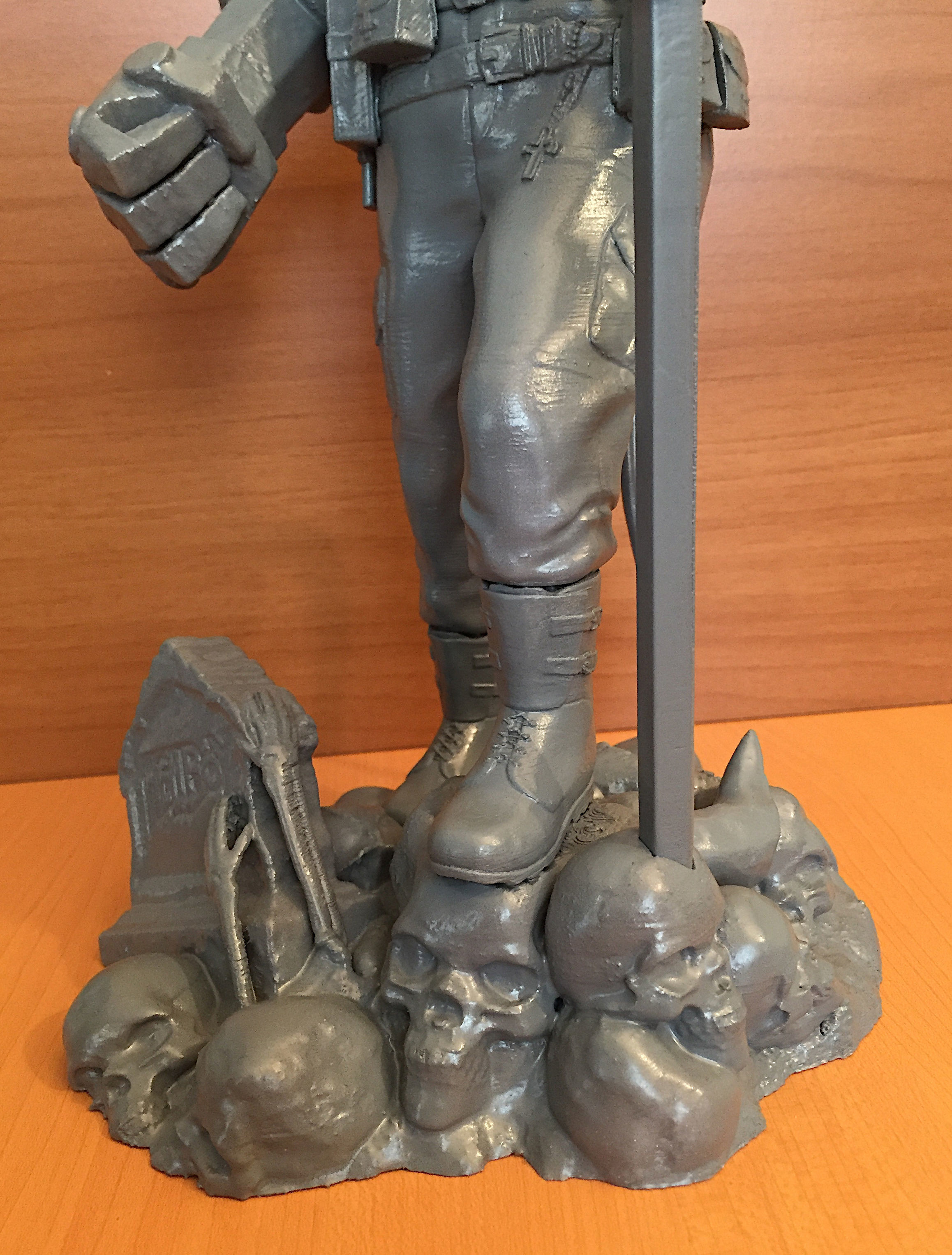 HellBoy DC Comics Marvel Action Figures File STL 3D Printer 3D print model_24