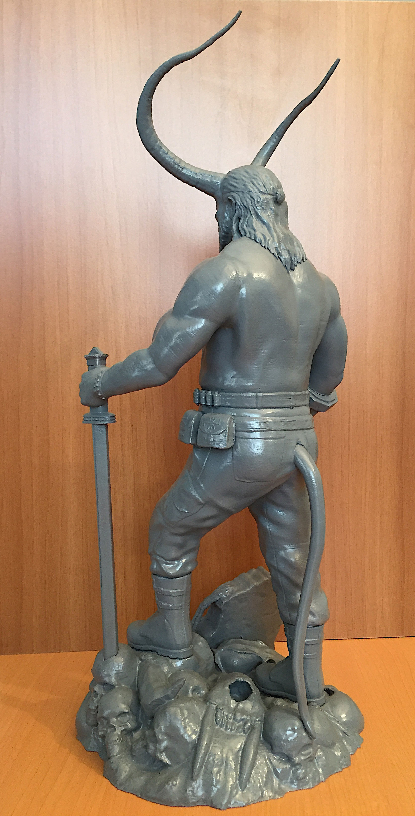 HellBoy DC Comics Marvel Action Figures File STL 3D Printer 3D print model_19