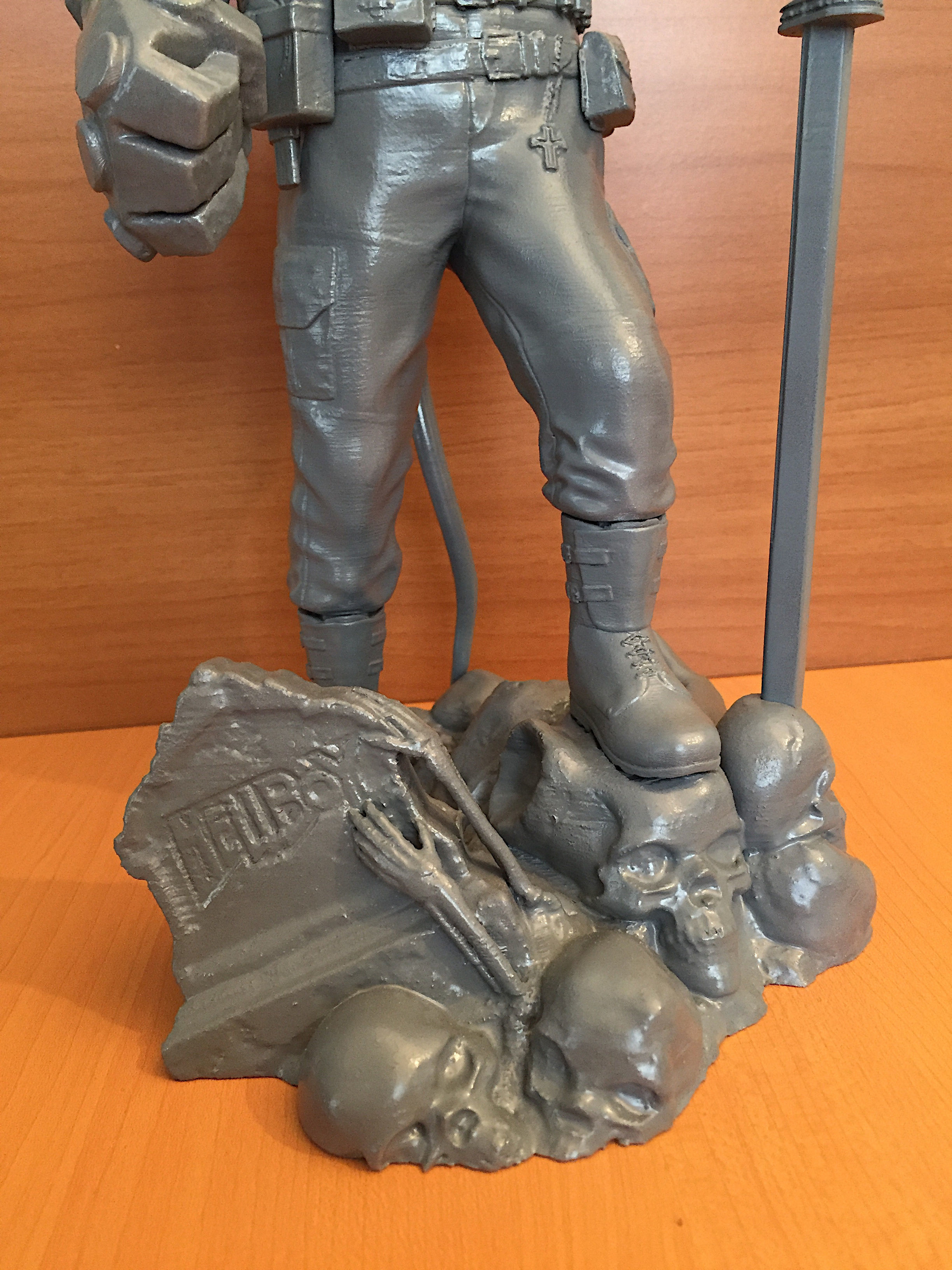 HellBoy DC Comics Marvel Action Figures File STL 3D Printer 3D print model_23